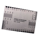 Steel Guitar Bass String Ruler Action Gauge Guide Setup Measuring Tool Luthier