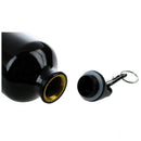 Sport Aluminum water bottle for Camping cycling Black U9I8