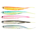 5pcs Soft Lure for Fly Fishing Shad Worm Swimbaits Jig Head Bait Lures