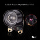 2pcs IR Night Vision Camera Infrared LED Lights w/ Adjustable Resistor for RPi