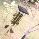 Love Heart 8 Tubes Outdoor Living Yard Garden  Decor Wind Chimes