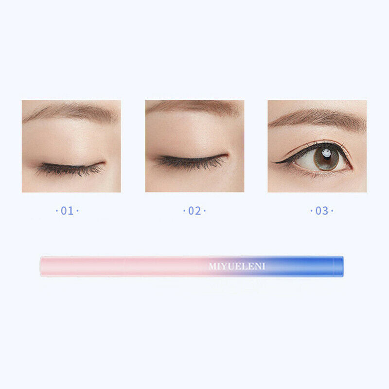 1 Pcs Eyeliner Liquid Pen Waterproof Long Lasting Quick Drying Makeup eyelin Gw