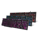 Novelty Backlit Gaming Keyboard, Russian-English Dual Characters 104-Key
