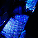 USB Car LED Atmosphere Lamp Decor Sound Control Interior Ambient Star Light Hot
