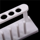 8 Holes Plastic Test Tube Rack Testing Tubes Holder Storage Stand Lab Supplies &
