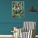 5D DIY Full Drill Diamond Painting Tiger Embroidery Mosaic Kits (wll893)