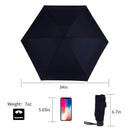 Compact Travel Umbrella Sun And Rain Lightweight Totes Small And Compact Su