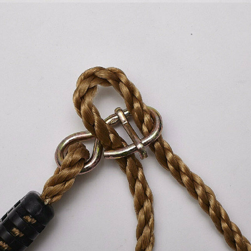 Kids Indoor Outdoor Swing Hanging Strap Snap Hook Rope Swing Accessories Set