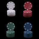 Chip Set Poker Chips 100 Chips Texas Holdem Poker Board Game Chips G2E1