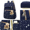 Girl Canvas Shoulder School Bag Backpack Travel Satchel Rucksack Handbag