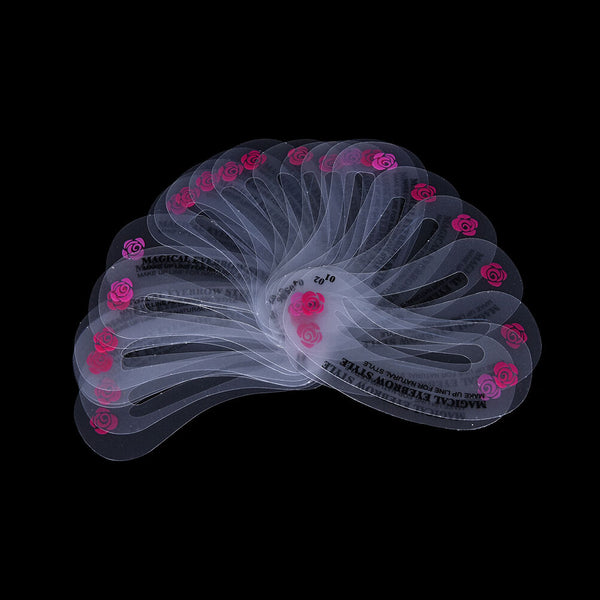 24Style Eye Brow Class Guide Grooming Shaping Assistant Eyebrow Drawing Car Bj