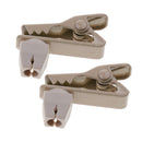 Mic Lavalier Tie Clip Mic Lavalier Lapel Clip on Clips, 2 Pieces