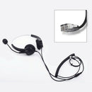 4-Pin RJ9 Hands-Free Call Center Noise Cancelling Corded Binaural Headset H