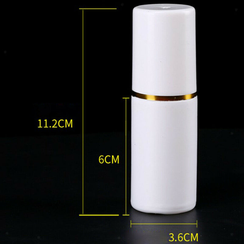10pc 60ml Mini Refillable Empty Spray Bottles Sprayer Containers White