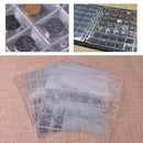 10 Page 30 Pockets Plastic Coin Collection Storage Penny Holder Money Album Case