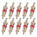 100Pcs Car Truck R134A Air Conditioning AC Valve Core Tyre Tire Stem Motorbike