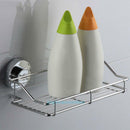Suction Cup Shower Shelf Holder Organizer Storage Rack For Kitchen Bathroom