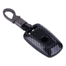 Carbon Fiber Silicone Remote Key Fob Case Cover fit for BMW 1 2 3 4 5 6 7 Series