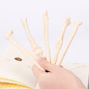 Bone Shape Ballpoint Stationery Novelty Writting Supplies Writing Pen Q1E2