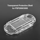 Clear Crystal PC Full Cover for PSP 2000/3000 Console Protective Guard Case