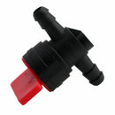 5pcs 1/4 inch Inline Straight Gas Fuel Cut Shut Off Valve Q2G6
