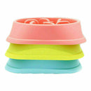 Healthy Dog Cat Pet Interactive Slow Food Feeder Anti Slip Dish Gulp
