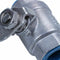 1/2 inch NPT Female 304 Stainless Steel Full Port Ball Valve Vinyl Handle W G9V7