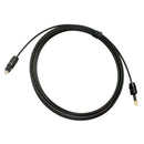 Black Audio Cable  Plug To MINI- 3.5mm Jack Adapter 1.5m