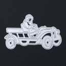 Bubble Car DIY Metal Embroidery Craft Stencil Cutting Die Scrapbook Decor
