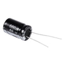 10 Pcs 50V 680uF 105C Radial Lead Electrolytic Capacitor 13mm x 20mm X1T6