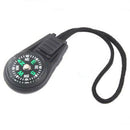 Convenient Small Creative keychain compass direction discrimination outdoor ME