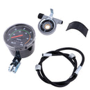 Waterproof Mechanical Speedometer Gauge Odometer Wired for Mountain Bike