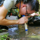 Emergency Ergonomic Outdoor Camping Hiking Water Filter Straw Portable Purifier