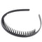 Mens Toothed Sports Football Soccer Headband Hair Band Black Portable Gift LJ