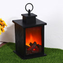 LED Flame Lantern Lamps Simulated Fireplace Light Bulb Living Room Home Deco Ew