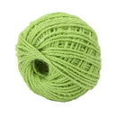 50M JUTE HESSIAN TWINE SISAL RUSTIC STRING VASE GIFT CHIC DECORS LIGHT GREEN