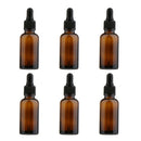 Packs of 24 Amber Glass Bottles with Eye Dropper for Essential Oils 10ml+30ml