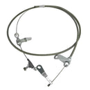155cm / 61 Inch Throttle Cable Line Wire for Ford C4 Go Kart Transmission Sliver