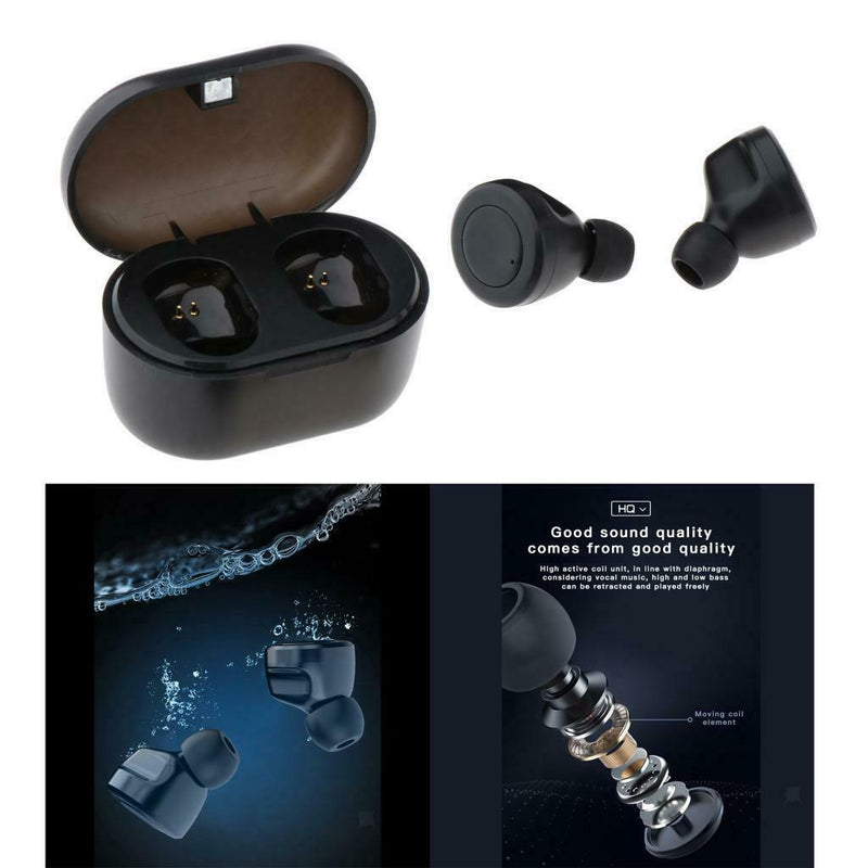 A6 Hifi Bluetooth 5.0 Earphones Earbuds LCD Display Power With Charging Box