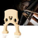 Portable Aged Maple Wooden 4/4 Adjustable Cello Bridge Parts DIY Luthier Tools