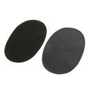 1 Pair DIY Knee Elbow Leather Patches Sewing Applique Repair Patches Black