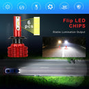 2pcs CSP Chip H7 LED Headlight Fog Bulbs Kit High Power Canbus 6000K Whit Bj
