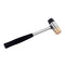 Fret Hammer 7/8" diameter head -UHMW&Brass head-Guitar luthier hammer Black