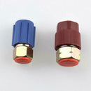 Auto Ac Fitting Port Adapter Retrofit R12 To Accept R134a 7/16" Low 3/8" ADSGA