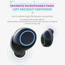 2 in 1 Smart Wristband with Earbuds Tws Bluetooth 5.0 Earphone Portable Bra