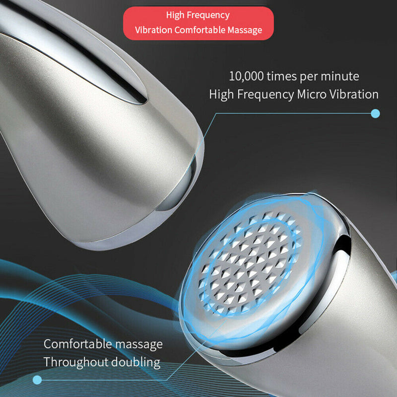 Facial Magnetic Induction Instrument Essence Enhance Vibration Massager Spa Tool
