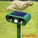 Solar Power Ultrasonic Pest Animal Repeller Garden Scarer Dog Cat Home L5M1