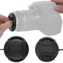 49mm lens cap Cover with string for Canon Nikon SLR DSLR Cameras Photo