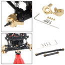 RC Brass Steering Knuckles & Rod Tie Links for Axial SCX24 AXI90081 DIY Accs
