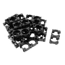 100Pcs 18650 Battery Holder Bracket Cylindrical Battery Holder 18650 Li-Ion